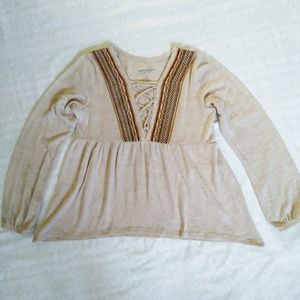 🌹3/$30 Arizona Jean Co Women's knit top L